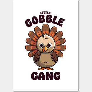 Little Gobble Gang – Turkey Squad Crew Team Posters and Art